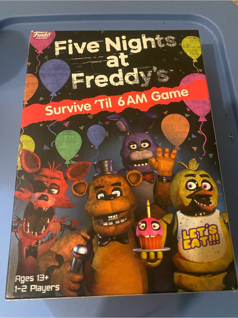Five Nights at Freddy's Survive 'Til 6AM Game - - Multicolor